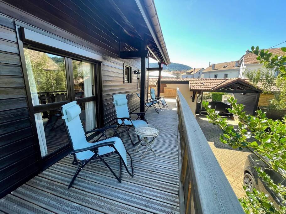 Chalet Kelly, Centre Ville / Jacuzzi / Sauna Gérardmer Zewnętrze zdjęcie